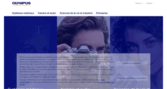 Desktop Screenshot of olympus.be
