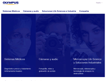 Tablet Screenshot of olympus.es