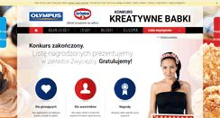 Desktop Screenshot of konkurs.olympus.pl