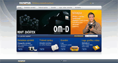 Desktop Screenshot of partneri.olympus.cz