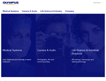 Tablet Screenshot of olympus.co.uk