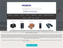 Tablet Screenshot of partner.olympus.pl